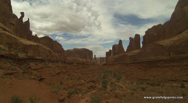 Beautiful scenery abounds in Moab.