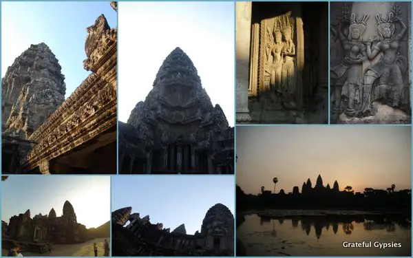 The amazing Angkor Wat.
