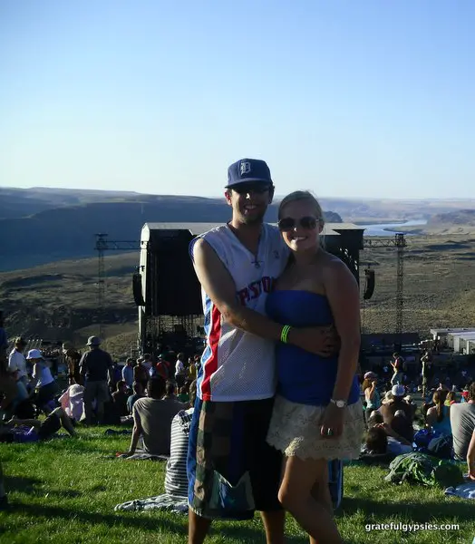 Seeing Phish at the Gorge in '11.