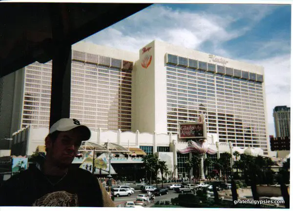 An 18-year old me seeing Phish in Vegas.