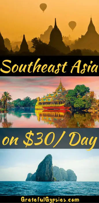 Southeast Asia $30 a day