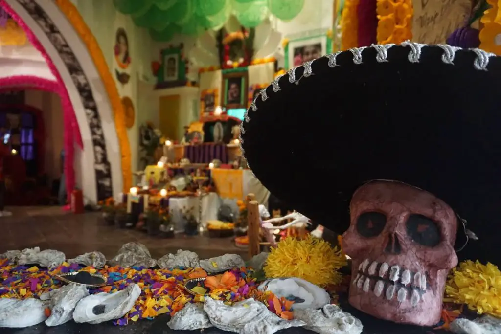Celebrating Day of the Dead in Mexico City