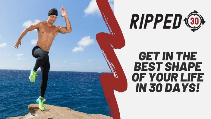 ripped30 promo image best workout program for digital nomads