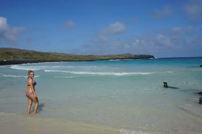 travel hacking 101 to galapagos islands beach